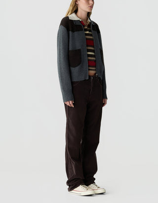 Wolle-Kaschmir Cardigan Saddle Up