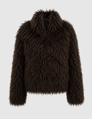 Faux-Fur Jacke Sina