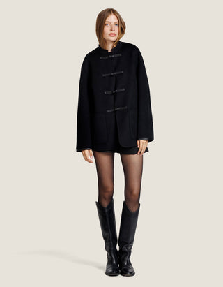 Woll-Mix Jacke Nia mit Knebelknöpfen
