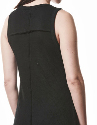 Baumwoll-Midi-Kleid