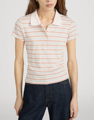 Gestreiftes Polo-Shirt The Striped