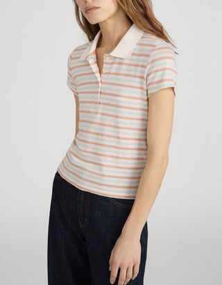Gestreiftes Polo-Shirt The Striped