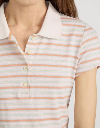 Gestreiftes Polo-Shirt The Striped