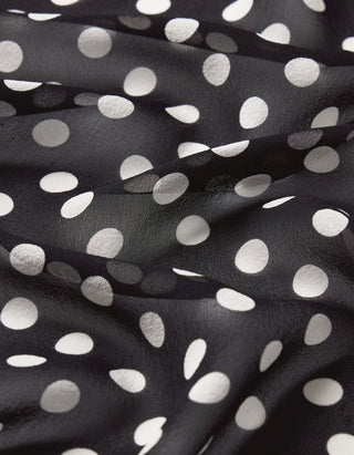 Gemusterte Seiden-Bluse the Polka Dot Nouvelle