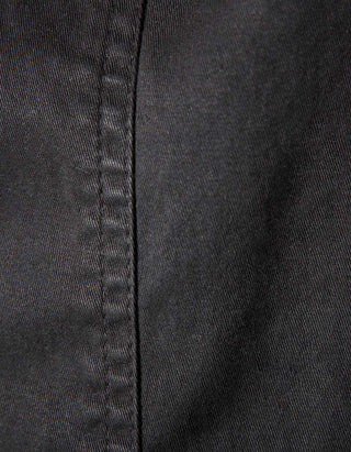 Cropped Hose Mixed Media mit elastischem Bund