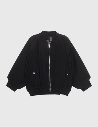 Bomberjacke Rib-Knit