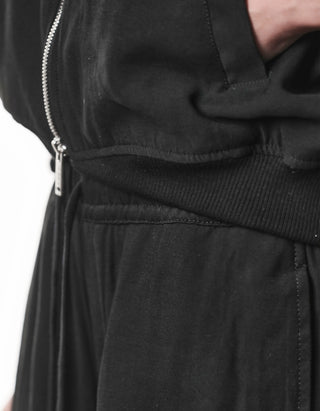 Bomberjacke Rib-Knit