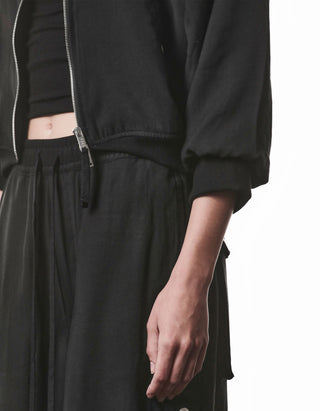 Bomberjacke Rib-Knit