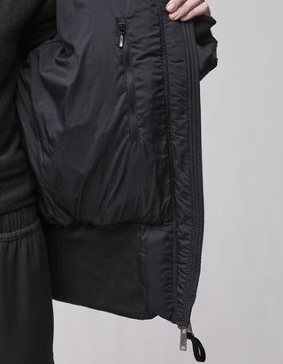 Wattierte Steppjacke mit Kapuze