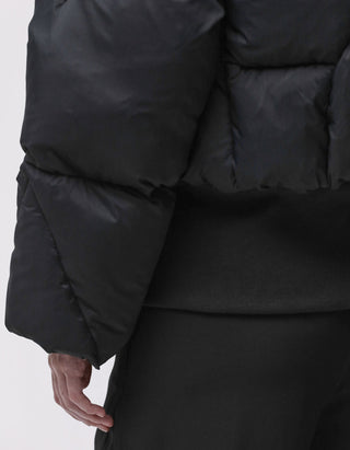 Wattierte Steppjacke mit Kapuze