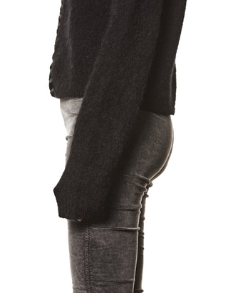 Alpaka-Mix Pullover mit Stehkragen