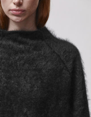 Oversize Fuzzy Kaschmir-Pullover