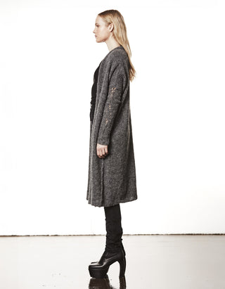 Oversize Alpaka-Mix Cardigan