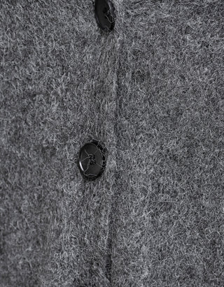 Oversize Alpaka-Mix Cardigan