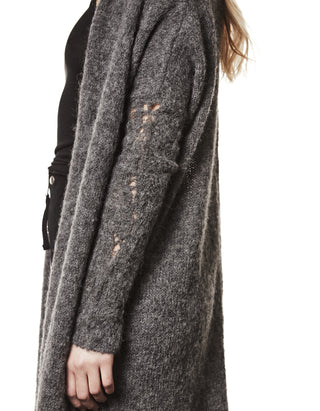 Oversize Alpaka-Mix Cardigan