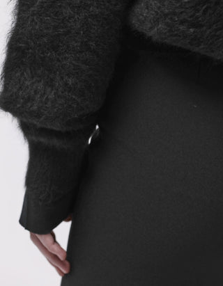 Fuzzy Yak-Cardigan