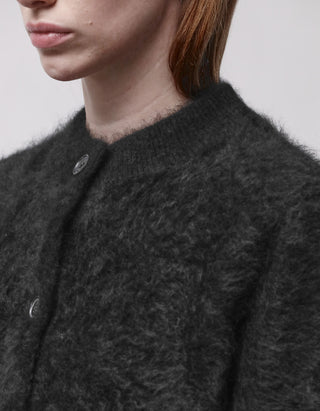 Fuzzy Yak-Cardigan