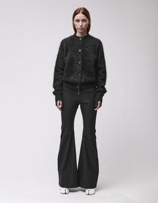 Fuzzy Yak-Cardigan