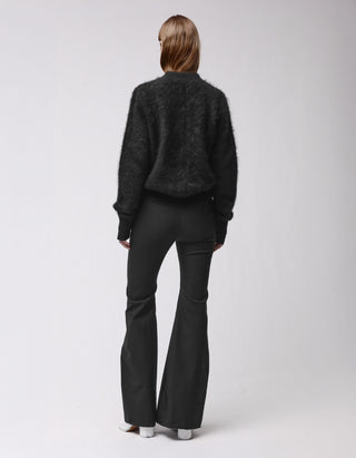 Fuzzy Yak-Cardigan