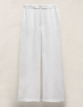 Leinen-Hose mit Tunnelzug