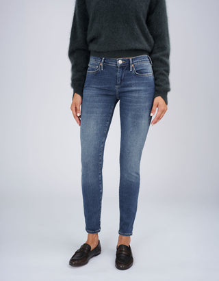 Mid-Rise Super Skinny Jeans Halle Deep