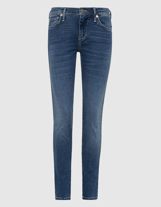 Mid-Rise Super Skinny Jeans Halle Deep