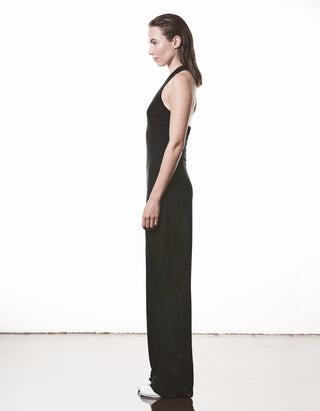 Neckholder-Ripp-Jumpsuit