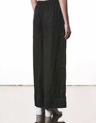 Wide-Leg Leinen-Hose