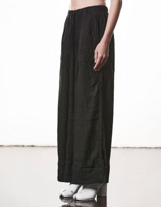 Wide-Leg Leinen-Hose