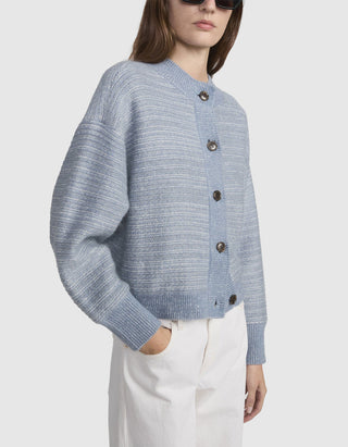 Woll-Mohair-Mix Cardigan The Jacquard Femme
