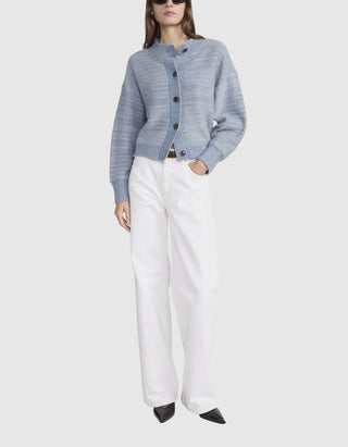 Woll-Mohair-Mix Cardigan The Jacquard Femme