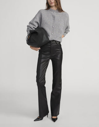 Kaschmir-Cardigan Fleck mit mehrfarbigen Effektgarn