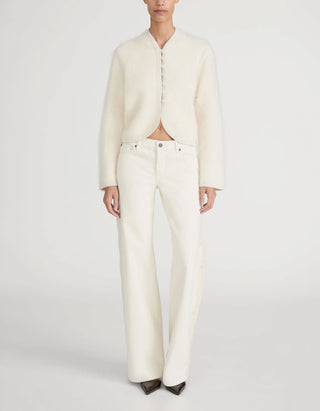 Fuzzy Kaschmir-Cardigan