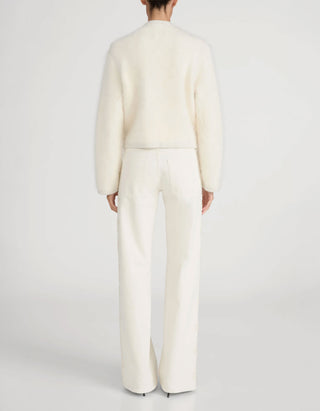 Fuzzy Kaschmir-Cardigan