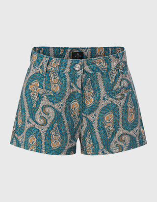Gemusterte Shorts