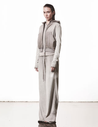 Frottee Zipper-Hoody