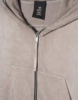 Frottee Zipper-Hoody