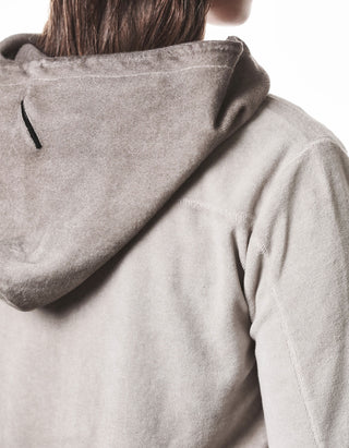 Frottee Zipper-Hoody