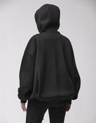 Oversize Zipper-Hoodie