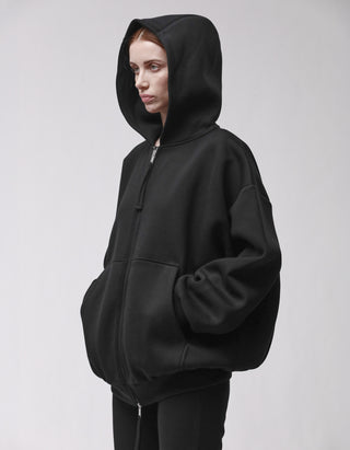Oversize Zipper-Hoodie