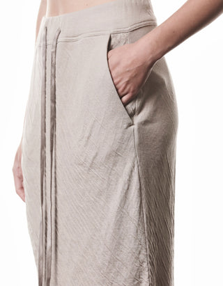 Midi-Rock Raw Cut in Wickel-Optik