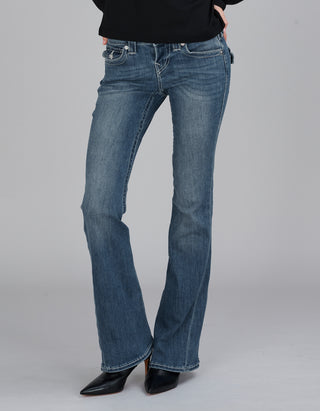 Low-Rise Bootcut-Jeans Arabella Joey Flare Flap
