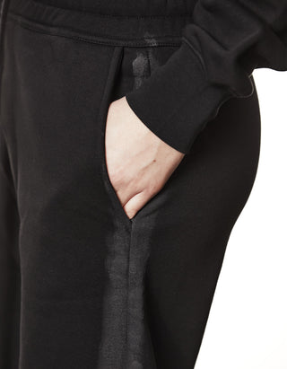 Jogginghose mit seitlichen Effekt-Streifen