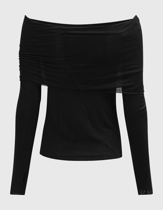 Off-Shoulder Longsleeve