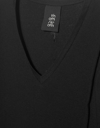 Longsleeve mit V-Ausschnitt