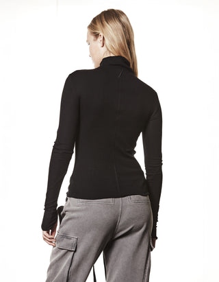 Slim-Fit Rollkragen-Longsleeve
