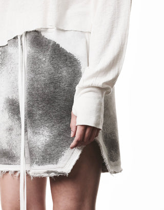 Boat Neck Leinen-Mix Longsleeve