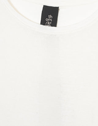 Boat Neck Leinen-Mix Longsleeve