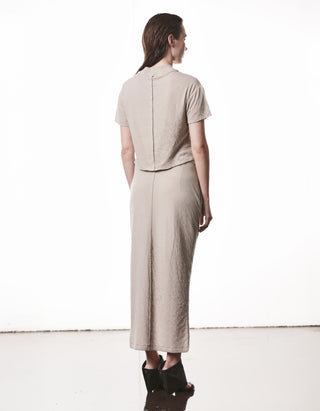 Cropped T-Shirt Raw Edge