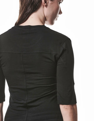 T-Shirt mit Seidenanteil